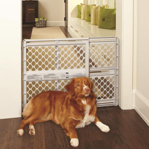 North States 26 in. H X 26-42 in. W Plastic Pet Gate