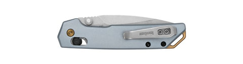 Kershaw 2051 Pocket Knife, 3 in L Blade, Steel Blade, Anodized Handle, Ice Blue Handle