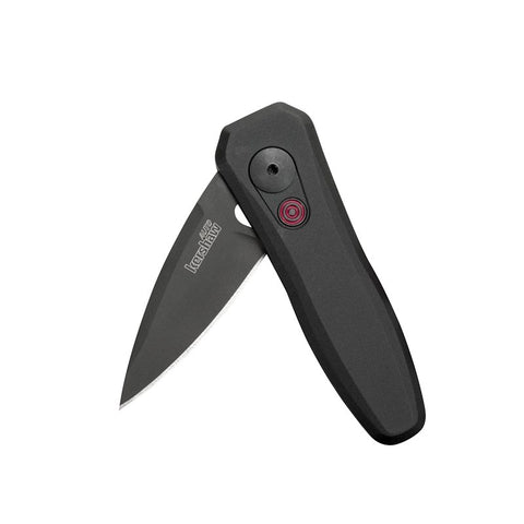 Kershaw 7500BLK Knife, 1.9 in L Blade, Stainless Steel Blade, Aluminum Handle, 5.1 in OAL