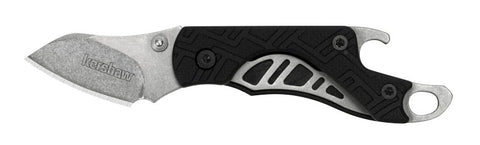 Kershaw Cinder Series 1025FB36 Pocket Knife, Drop Point, Plain Blade, Stonewashed Blade, 4 in OAL