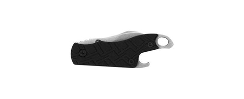 Kershaw Cinder Series 1025FB36 Pocket Knife, Drop Point, Plain Blade, Stonewashed Blade, 4 in OAL