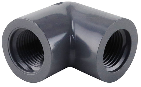 Lasco 808005BC Pipe Elbow, 1/2 in, FIP, 90 deg Angle, PVC, SCH 80 Schedule