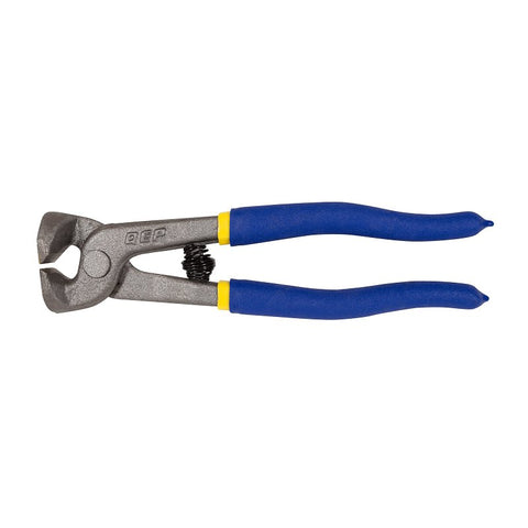 QEP 10003 Tile Nipper, 1/8 to 1/4 in Cutting Capacity, 5/8 in W Jaw, Contoured, Coated Grip Handle