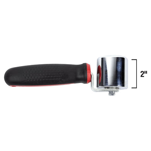 Roberts 10-964 Seam Roller, 2 in Dia Roller, 2 in W Roller, Steel Roller, Angled Handle