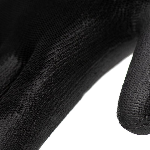 QEP 21595 Tiler's Gloves, One-Size, Elastic Cuff, Polyester, Black