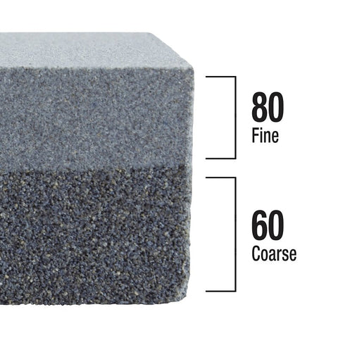 QEP 10022 Rubbing Stone, 60, 80 Grit, Fine, Medium
