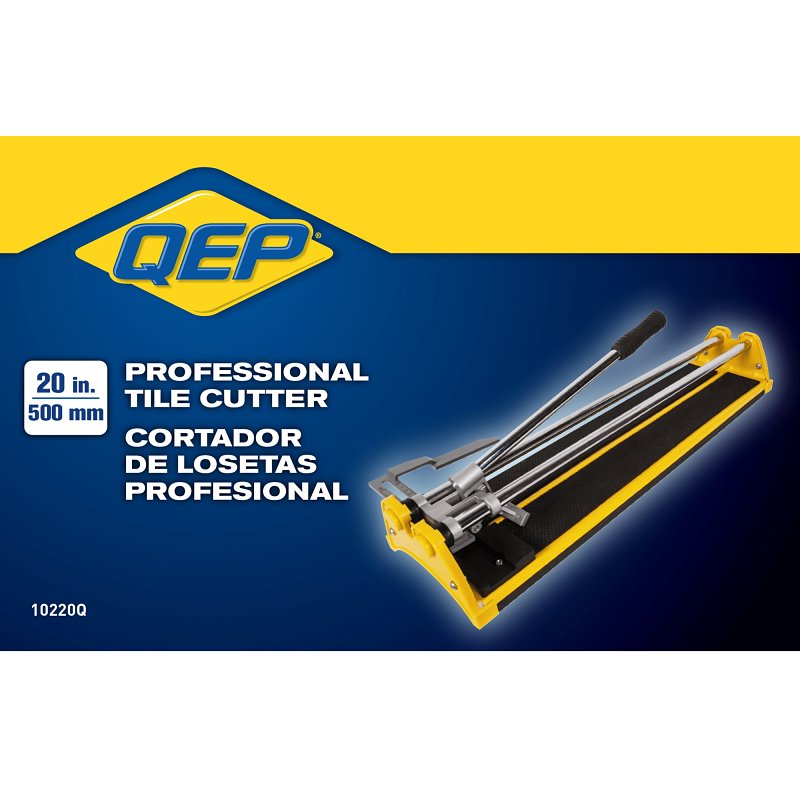 QEP 10220Q Series Cutter, 20 in L Dimensions, 1/2 in Cutting Capacity ...