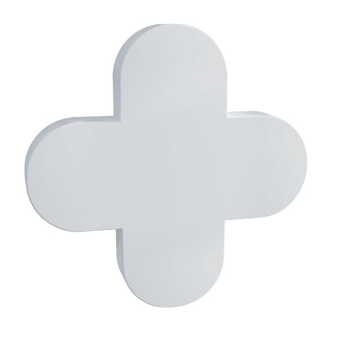 QEP 10027 Series Traditional Flexible Tile Spacer, 3/8 in L, Plastic, White