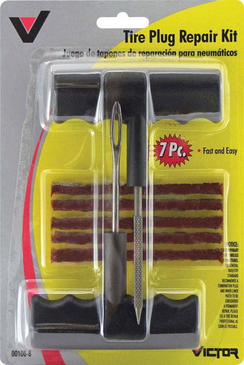 Victor Heavy-Duty Tubeless Tire Repair Kit For Tubeless radial and bias ply tires