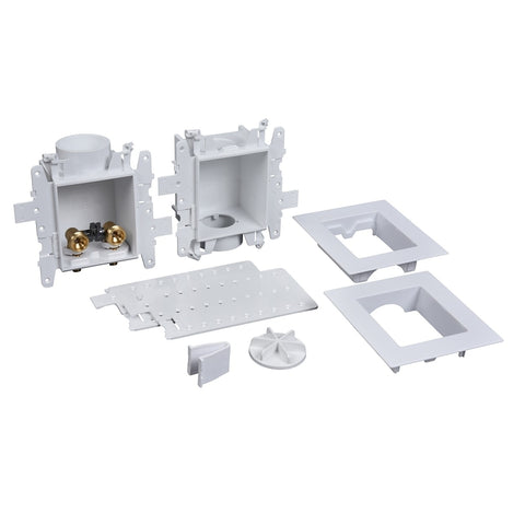 Oatey 37603 Washing Machine Connection Box, PVC, 1/2 in