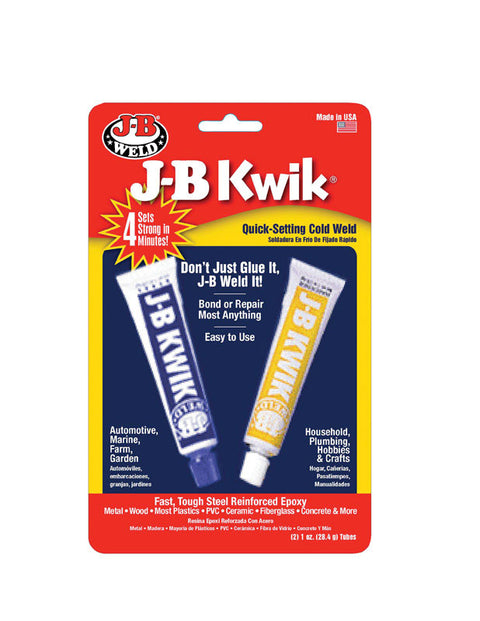 J-B Weld Kwik Weld Solid Automotive Adhesive 1 oz.
