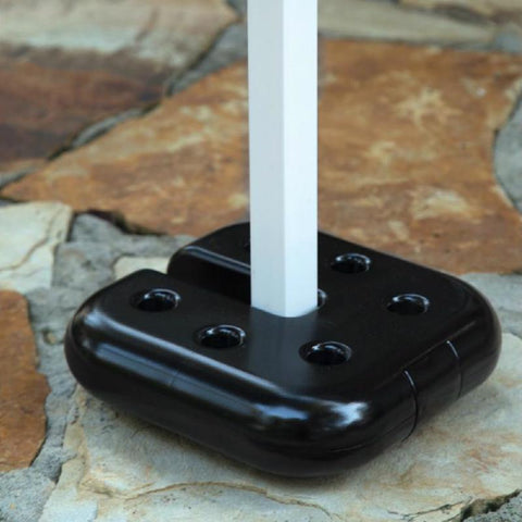Crown Shade Black Plastic Weight Plate