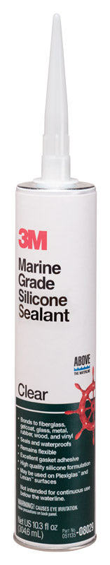 3M Marine Silicone Sealant 10 oz.