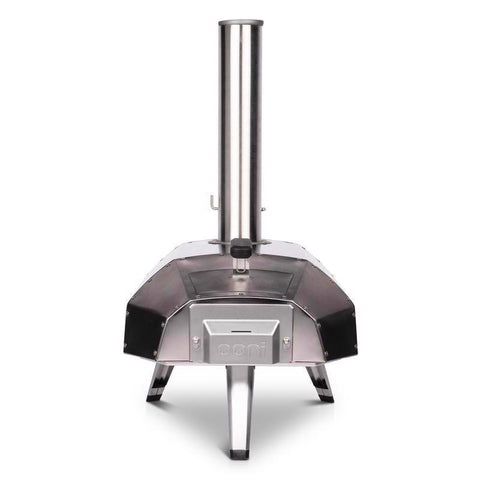 Ooni Karu 12 Charcoal/Wood Chunk Outdoor Pizza Oven Silver