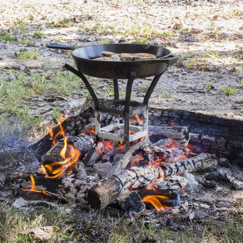 Lodge Fire and Cook Stand Metal 1 pk, Pack of 4