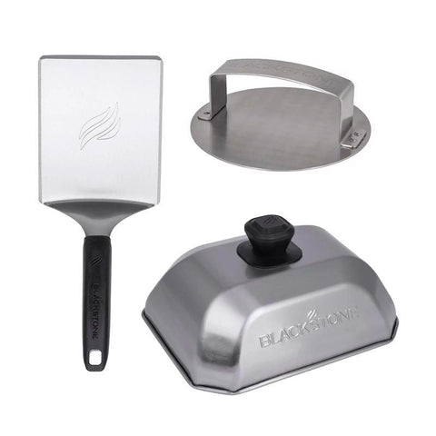 Blackstone Stainless Steel Grill Burger Kit 3 pc, Pack of 2