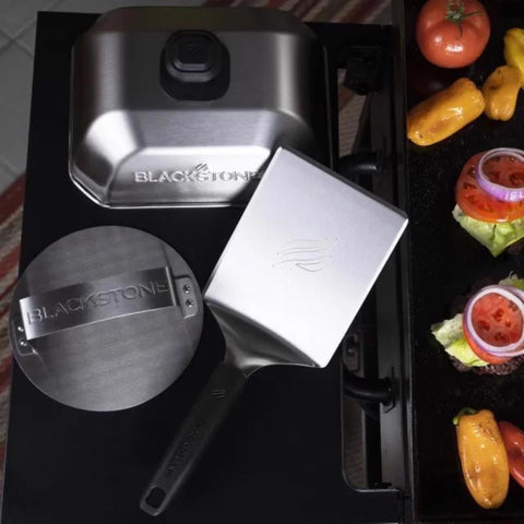 Blackstone Stainless Steel Grill Burger Kit 3 pc, Pack of 2