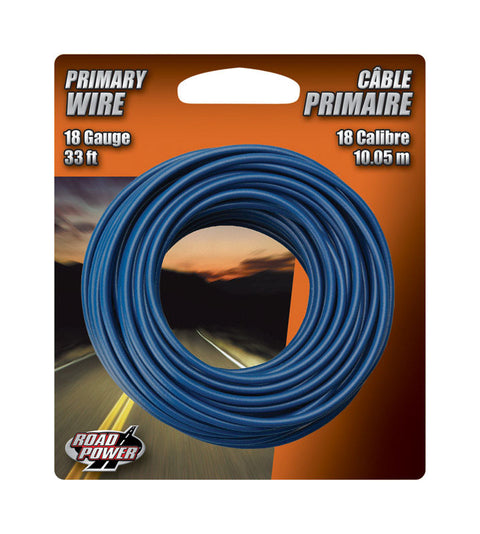 Coleman Cable 33 ft. L Stranded Primary Wire 18 Ga. Carded
