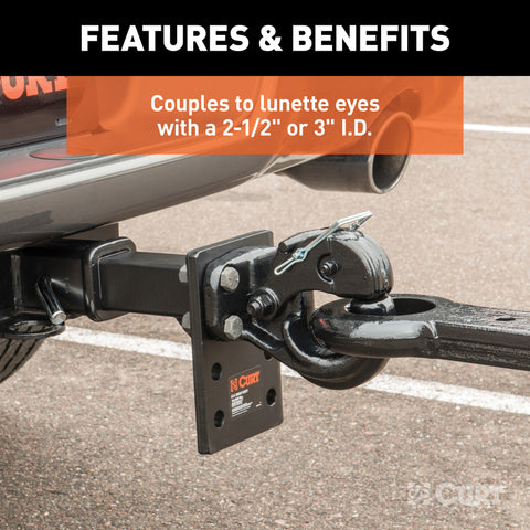 CURT 30000 lb. cap. Pintle Hook