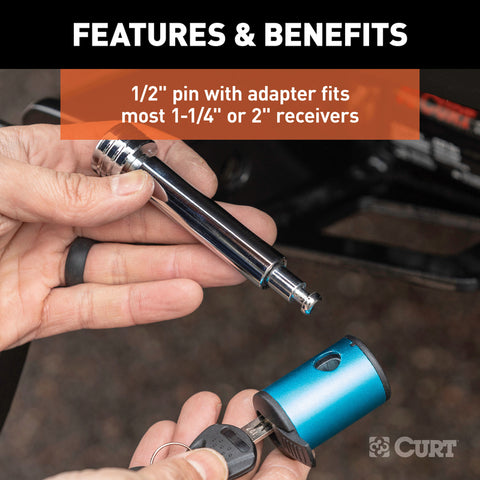 CURT Locking Hitch Pin