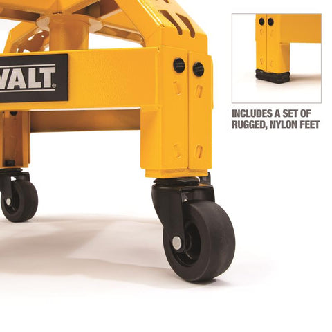DeWalt Black Vinyl / Foam Swivel Adjustable Shop Stool