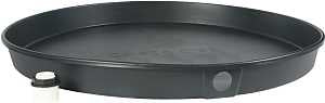 Camco USA 11410 Recyclable Drain Pan, Plastic, For: Electric Water Heaters, 28 in ID x 2-1/2 in D