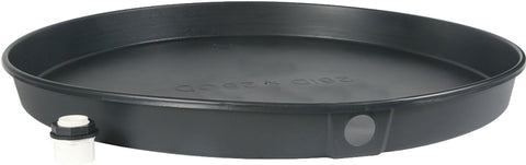 Camco USA 11410 Recyclable Drain Pan, Plastic, For: Electric Water Heaters, 28 in ID x 2-1/2 in D