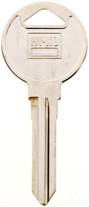 Hy-Ko 11010MZ16 Automotive Key Blank, Brass, Nickel, For: Mazda Vehicle Locks, Pack of 10