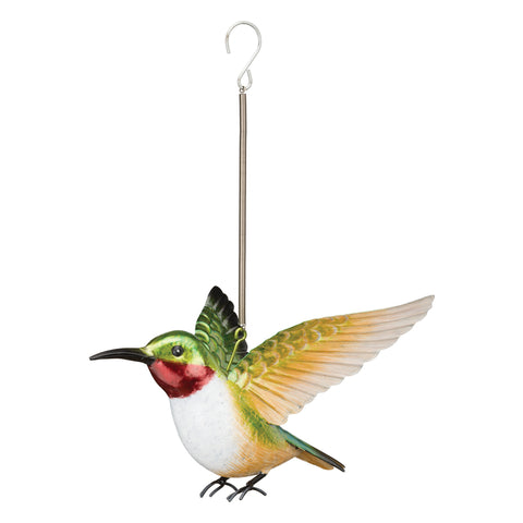 Regal Art & Gift Assorted Metal 10.75 in. H Bouncie Bird/Hummingbird Garden Stake Spinner, Pack of 22