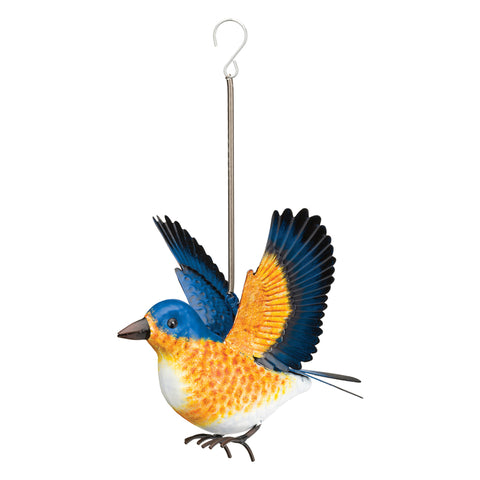 Regal Art & Gift Assorted Metal 10.75 in. H Bouncie Bird/Hummingbird Garden Stake Spinner, Pack of 22