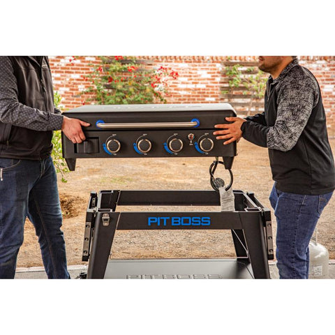 GRIDDLE GAS LIFT-OFF 4-BURNER