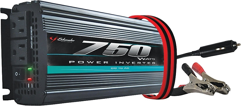 Schumacher PI-750 Power Inverter, 10/15 VDC Input, 110/128 V Output ...