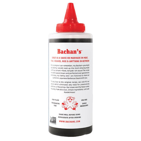 Bachan's Original Japanese Teriyaki BBQ Sauce 17 oz