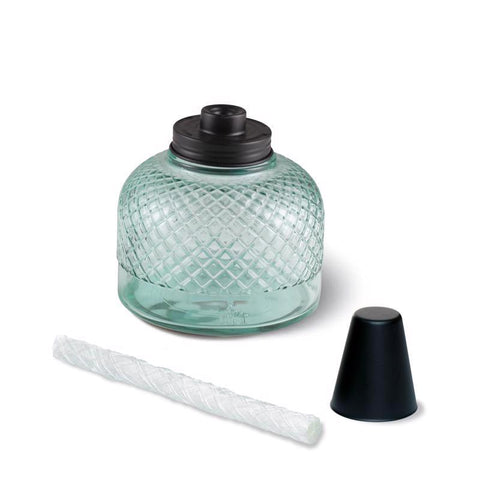 TIKI Blue Glass 5.80 in. Tabletop Torch 1 pc, Pack of 6