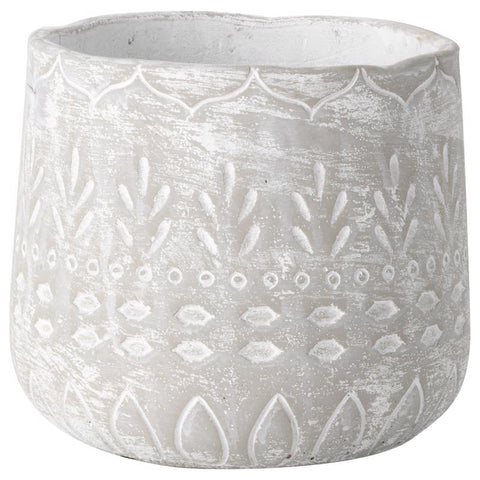 Sullivans Gray Cement 6.5 in. H Planter, Pack of 6