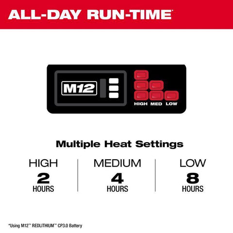 Milwaukee M12 S Long Sleeve Women's Heated Hoodie Kit Gray