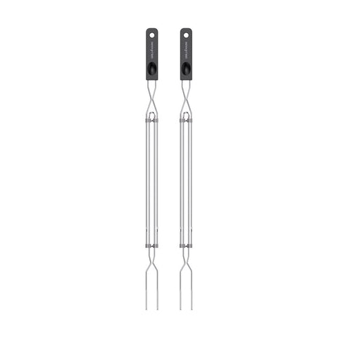 Grill Mark Silver Extension Fork with Glow 2 pk