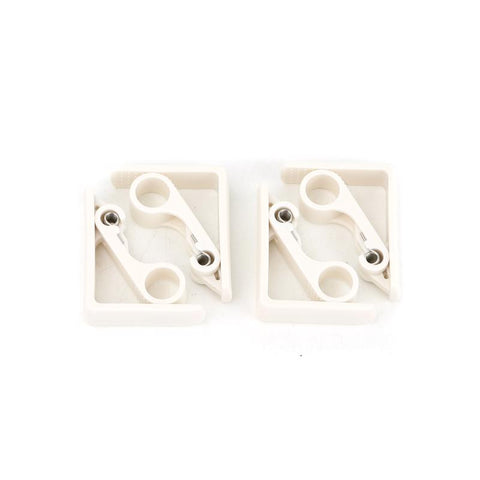 Grill Mark White Plastic Classic Tablecloth Clamps 4 pc
