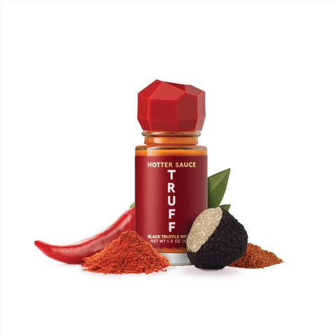 Truff Gluten Free Black Truffle Infused Hotter Sauce 1.5 oz, Pack of 6
