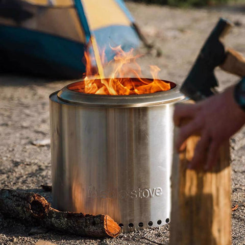 Solo Stove Ranger 2.0 15 in. W Stainless Steel Round Multi-Fuel Fire Pit