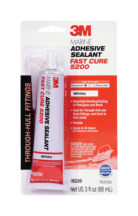 3M Fast Cure Adhesive Sealant 5200 3 oz.