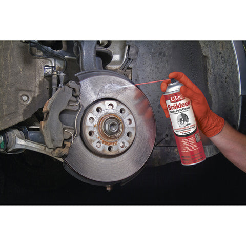 CRC Brakleen Chlorinated Nonflammable Brake Parts Cleaner 19 oz, Pack of 12