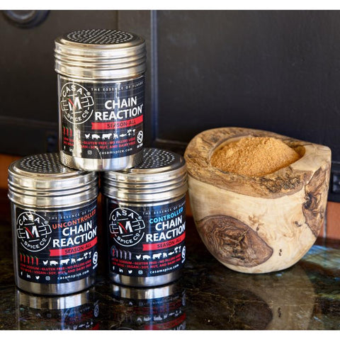 Casa M Spice Co Chain Reaction Season- All Seasoning 5 oz