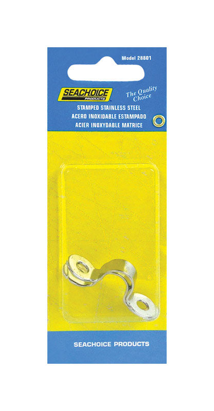 Seachoice Stainless Steel Eye Straps 3/8 in. W x 1-5/8 in. L 2 pc.