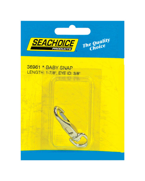 Seachoice Brass Baby Snap Swivel Eye 5.2 in. W x 11.5 in. L 1 pc.
