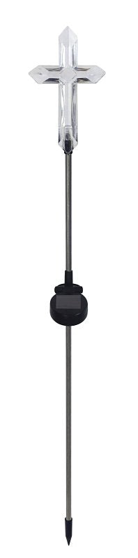 Boston Harbor 28211 Solar Light, Ni-MH Battery, AAA Battery, 1-Lamp, LED Lamp, Clear, Battery Included: Yes