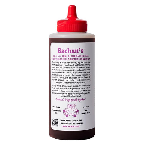 Bachan's Miso BBQ Sauce 17 oz