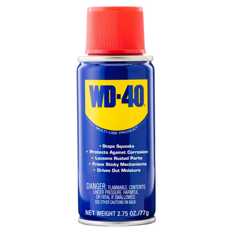 WD-40 Multi-Purpose Lubricant Spray 2.75 oz 1 pk, Pack of 24 – Shell ...