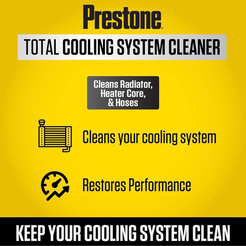 Prestone Cooling System Rust Remover and Flush For Multi-Purpose 32 oz, Pack of 6