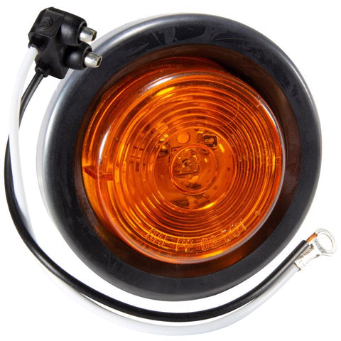 Hopkins Amber Round Clearance/Side Marker LED Light Kit, Pack of 2